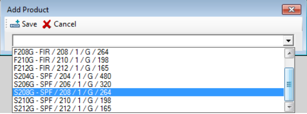 Kiln Tab Select Product